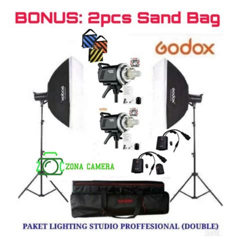 Jual Paket Godox Ms Lampu Foto Studio Flash Ms Lighting Photo