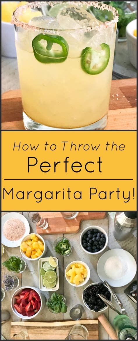 How To Throw The Perfect Make Your Own Margarita Party What A Girl