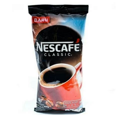 Jual Nescafe Classic 100grnestlekopi Instant Shopee Indonesia