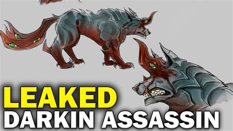 Leaked Darkin Assassin Details Look Kit League Of Legends Youtube