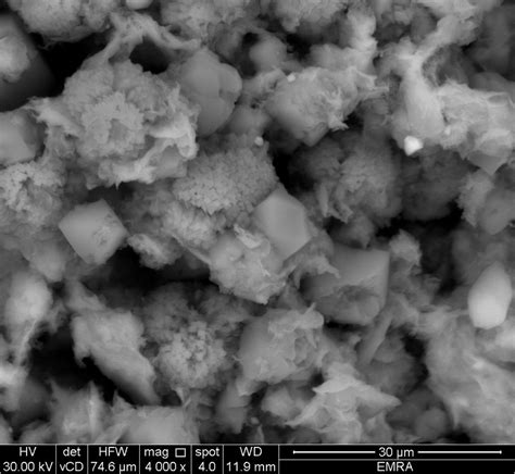 SEM Micrographs Of The Prepared Zeolite From Kaolin Raw Material A