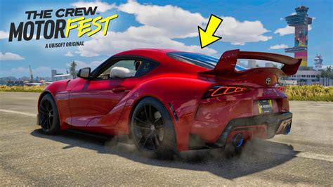 The Crew Motorfest Gameplay Toyota GR Supra Customization YouTube