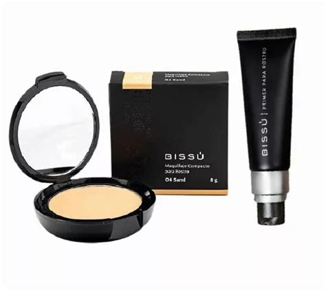 Kit Primer Para Rostro Biss Maquillaje Compacto Original