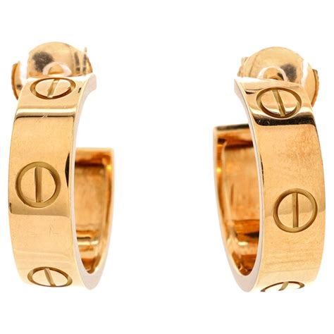 Cartier Juste Un Clou Single Hoop Earring Earrings K Yellow Gold