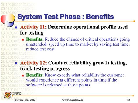 PPT SENG 521 Software Reliability Testing PowerPoint Presentation