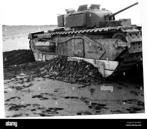 Tank Experiments British Army Stock Photo Alamy