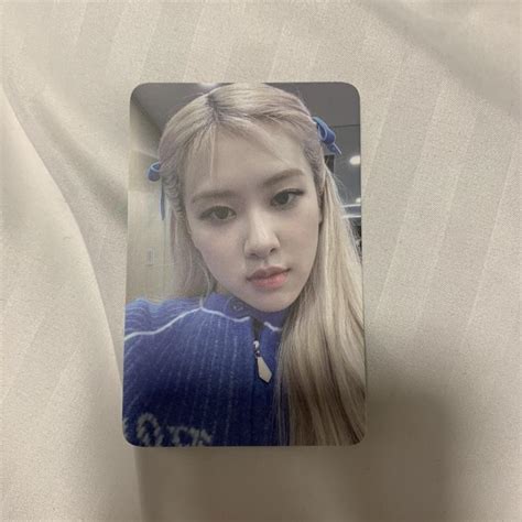 wts official rosé solo album pre-order benefit from... - Depop