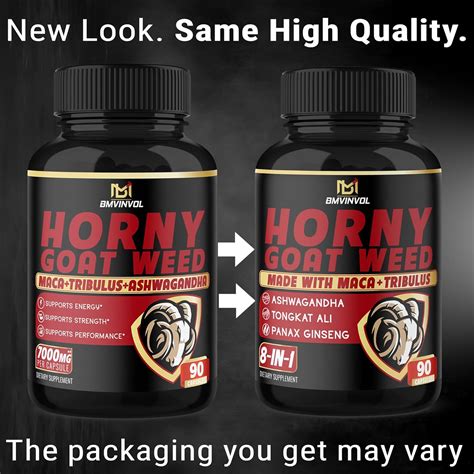 BMVINVOL Horny Goat Weed Capsules Maca Ginseng Nepal Ubuy