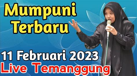 Mumpuni Terbaru 11 Februari 2023 Ceramah Ngapak Lucu Ustadzah Mumpuni