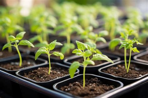 Premium Ai Image Growing Plants In A Greenhouse