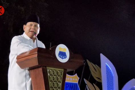 Prabowo Minta Generasi Muda Berjuang Demi Kemakmuran Indonesia ANTARA