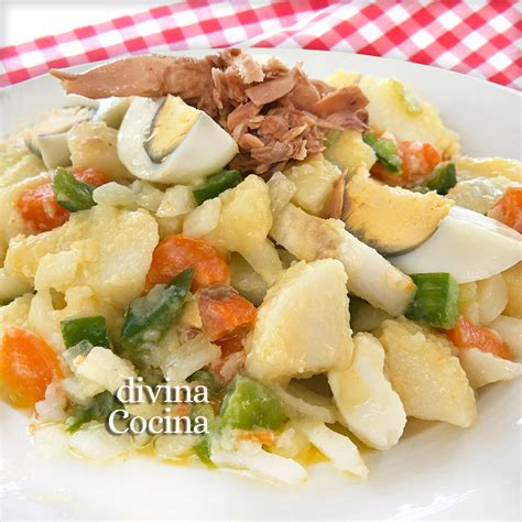 Receta De Ensalada Campera De Patatas Divina Cocina