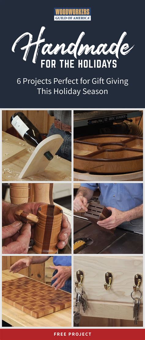 Handmade for the Holidays - Six Woodworking Projects for Gifts ...