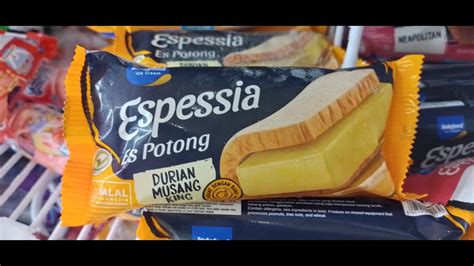 Espessia Rasa Durian Musang King Es Krim Potong Indofood Ice Cream