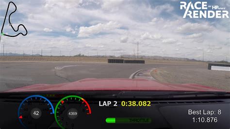 Gt350 Bondurant West Track Race Render 3 Test Youtube