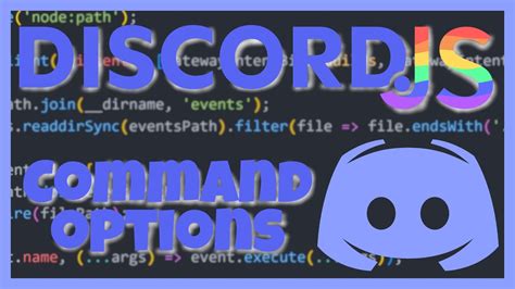 Code Your Own Discord Slash Command Options Discord Js V