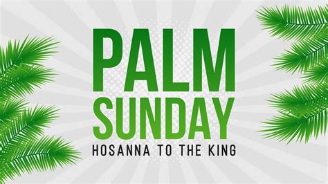 Palm Sunday April 5 2020 Youtube