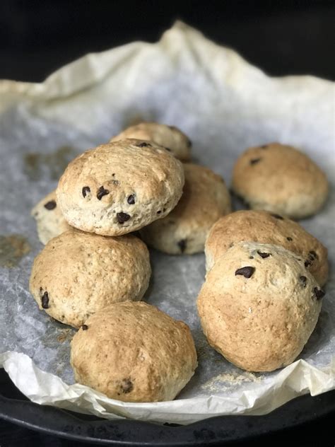 Biscotti Panciotti Vegani Con Gocce Di Cioccolato Fondente Senza Uova