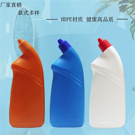 Wholesale 750ml 500ml HDPE Bottle For Toilet Cleaner 750ml 500ml