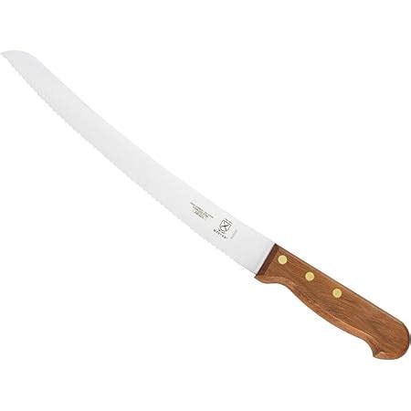 Amazon Mercer Culinary Praxis Curved Bread Wavy Edge Knife With