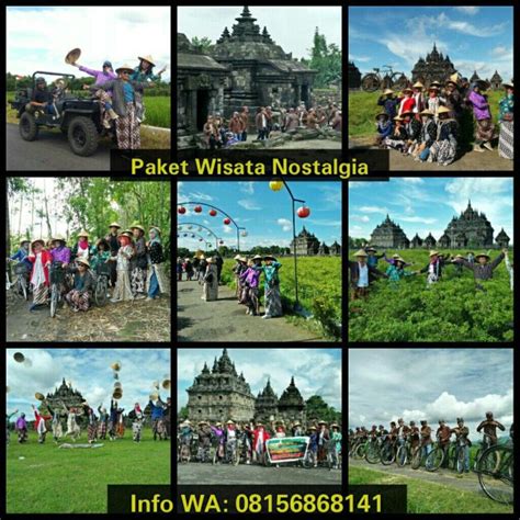 Paket Wisata Prambanan Adventure Tour Sepeda Onthel Dengan Pakaian