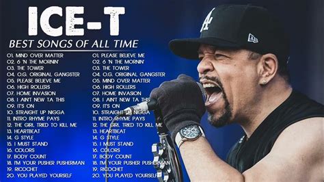 Ice T Greatest Hits Full Album Best Songs Of Ice T Playlist 2022 Youtube