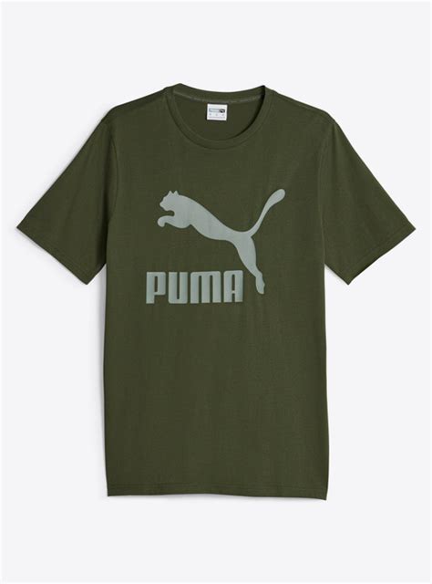 Ripley POLERA MANGA CORTA ALGODÓN REGULAR HOMBRE PUMA CLASSIC LOGO