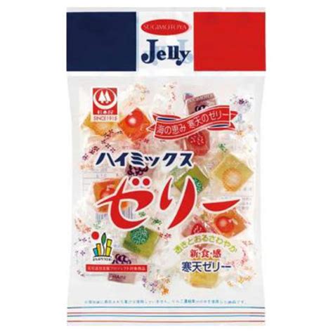 杉本屋 ハイミックスゼリー 160g×10入 寒天ゼリー お菓子 おやつ まとめ買い まとめ売り 4901818111901 ゆっ