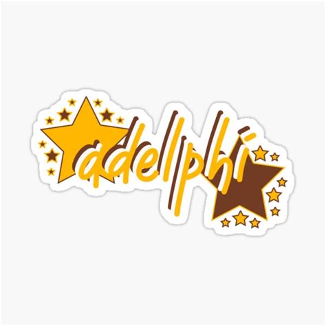 Adelphi University Sticker For Sale By Gabby219 Redbubble