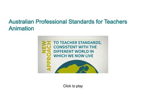 Ppt Australian Professional Standards For Teachers Unpacking The