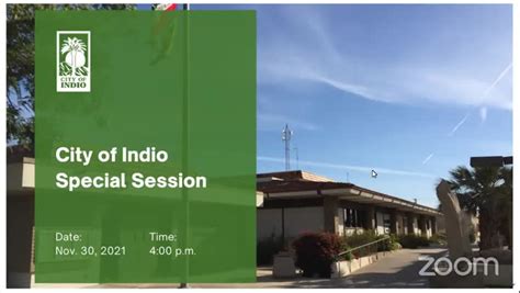 City Council Special Meeting : City of Indio CA : Free Download, Borrow ...