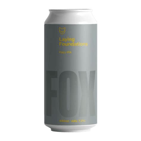 Buy Fox Friday Laying Foundations Hazy Ipa 440ml Can In Australia Beer Cartel