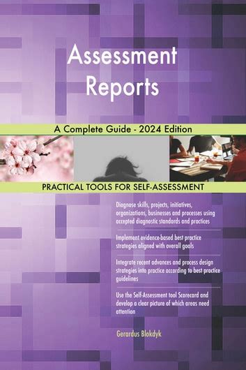 Assessment Reports A Complete Guide 2024 Edition Ebook By Gerardus Blokdyk Epub Rakuten