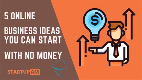 5 Online Businesses to Start With No Money in 2022 - StartUpAm