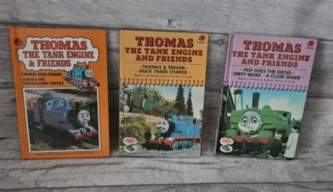 4 Vintage 1980s Thomas The Tank Engine Andfriends Hardback Ladybird Books Preloved Eur 4 56