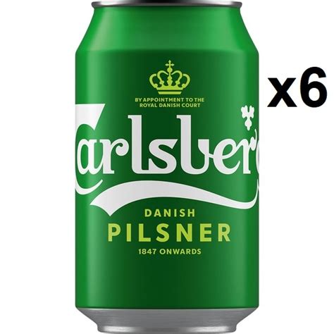 Carlsberg Cerveza Lata Cl Pack Te Llevo El Agua