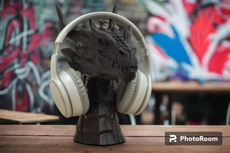 Dragon Headphone Stand Dragon Headset Stand Perfect Gamer - Etsy