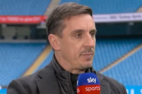 Gary Neville Makes Manchester United Point About Man City Charges