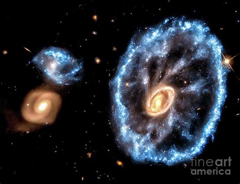 Cartwheel Galaxy Photograph by Nasa | Fine Art America