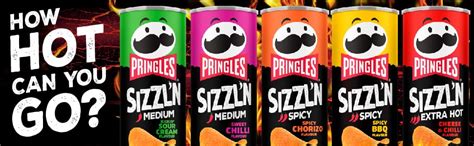 Pringles Sizzl'n Spicy Chorizo Flavour (1 x 180g) - The Irresistible ...