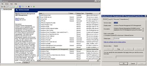 How To Ensure Winrm Service Is Started At Boot Server Fault