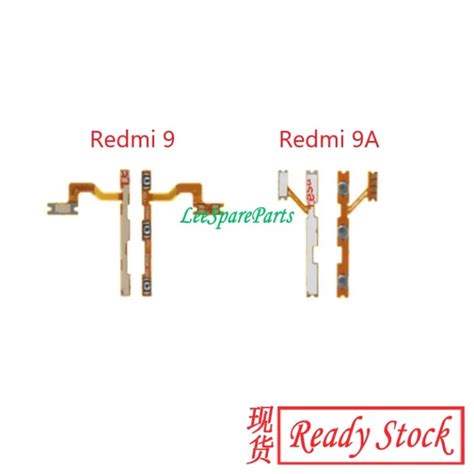 Xiaomi Redmi 9 Reddmi 9a Power On Off Volume Switch Button Flex Ribbon For Replacement Lazada