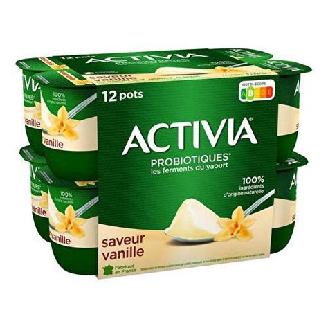 Activia Yaourt Bifidus Saveur Vanille Sans Ar Me Artificiel