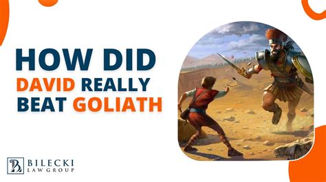 How Did David Really Beat Goliath Tim Bilecki Youtube