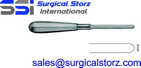 Boies Nasal Fracture Elevator 19cm 8mm Blunt Surgical Storz