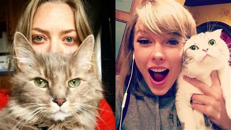 11 Celebrities Who Make Cat Ladies Cool | Glamour