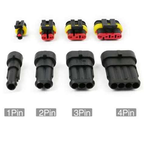 352x Waterproof Car Electrical Connector Terminals Automotive Wire Plug 1234 Pin Ebay