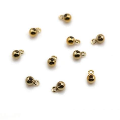 Perles En Gold Filled K Pour La Cr Ation De Bijoux Fantaisie