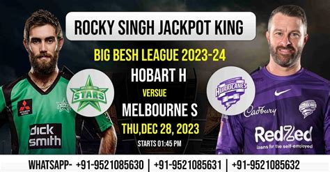 Hobart Hurricanes vs Melbourne Stars, 17th Match, BBL 2023