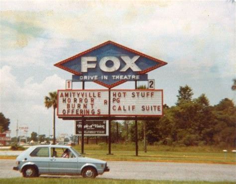 Fox Drive-In in Jacksonville, FL - Cinema Treasures in 2023 | Drive in ...